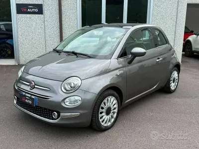 Usata Fiat 500 Lounge 69 CV (50 kW) 2018 Grigio Utilitaria