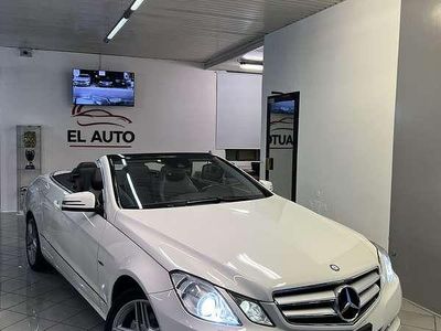 Usata Mercedes E200 Avantgarde 184 CV (135 kW) 2012 Cabrio
