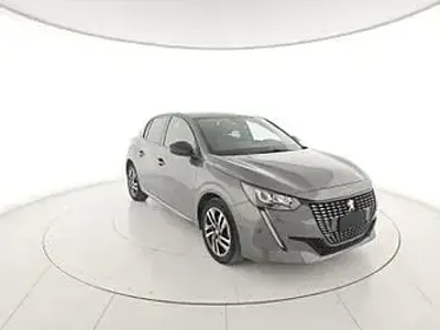 Gebraucht Peugeot 208 Allure 101 PS (74 kW) 2023 Silber Kleinwagen