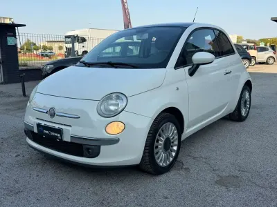 Usata Fiat 500 Lounge 69 CV (50 kW) 2010 Bianco Berlina