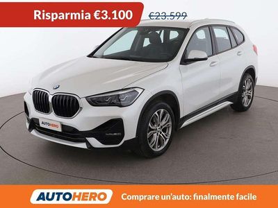Usata BMW X1 Advantage 150 CV (110 kW) 2021 Bianco SUV