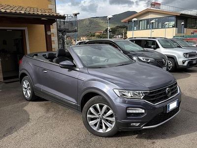 Usata VW T-Roc Cabriolet 150 CV (110 kW) 2021 Grigio Cabrio