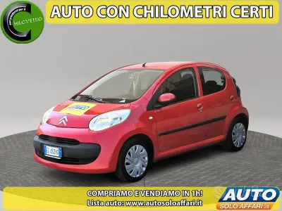 Usata Citroën C1 68 CV (50 kW) 2008 Rosso Utilitaria