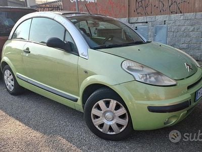 Usata Citroën C3 Pluriel 73 CV (53 kW) 2004 Verde Cabrio
