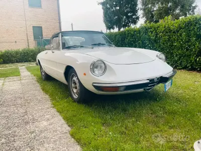 Usata Alfa Romeo Spider Veloce 1970 Bianco Cabrio