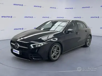 Usata Mercedes A200 Advanced Plus 150 CV (110 kW) 2019 Nero Berlina