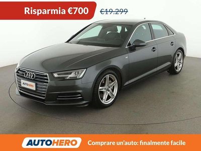 Usata Audi A4 Sport 190 CV (139 kW) 2016 Grigio Berlina