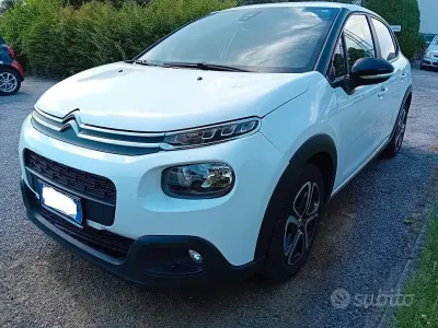 Usata Citroën C3 Feel 83 CV (61 kW) 2019 Bianco Utilitaria