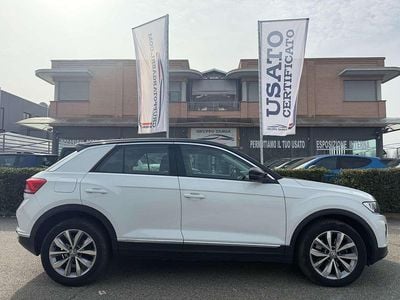 Usata VW T-Roc Style 150 CV (110 kW) 2019 Bianco SUV