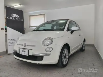 Usata Fiat 500 69 CV (50 kW) 2012 Bianco Cabrio