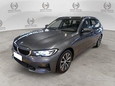 Usata BMW 320e Advantage 190 CV (139 kW) 2020 Grigio Berlina