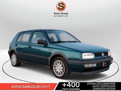 Usata VW Golf III GT 150 CV (110 kW) 1996 Verde Berlina