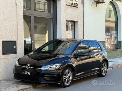 Usata VW Golf VII R-line 150 CV (110 kW) 2019 Nero Berlina