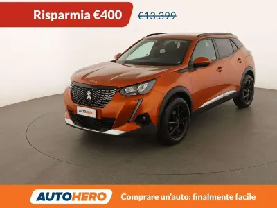 Usata Peugeot 2008 Allure 131 CV (96 kW) 2020 Arancione SUV