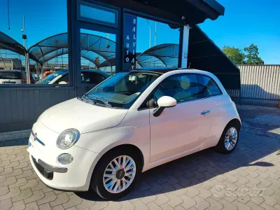 Usata Fiat 500 Lounge 69 CV (50 kW) 2014 Bianco Berlina