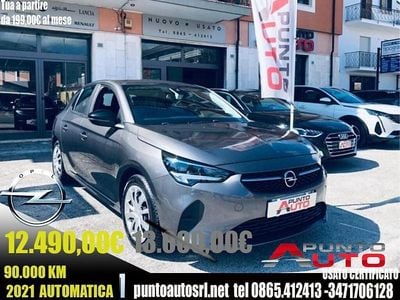Usata Opel Corsa Edition 100 CV (73 kW) 2021 Grigio Utilitaria