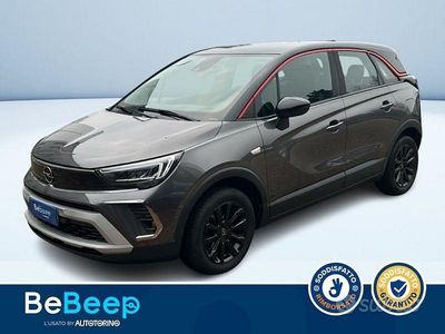 Usata Opel Crossland X GS Line 110 CV (80 kW) 2021 Grigio SUV