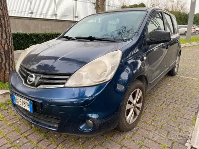 Usata Nissan Note 88 CV (64 kW) 2009 Blu Utilitaria