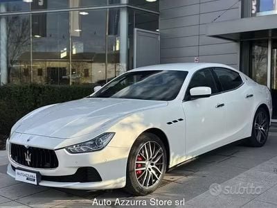 Usata Maserati Ghibli 250 CV (183 kW) 2016 Bianco Berlina
