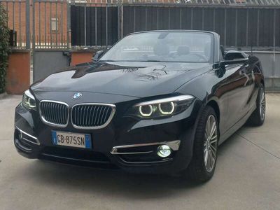 usata BMW 218 218 Serie 2 F23 Cabrio d Cabrio Luxury auto my18