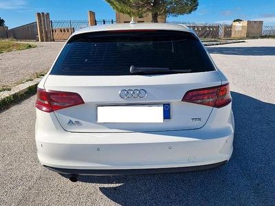 Usata Audi A3 110 CV (80 kW) 2014 Bianco Berlina