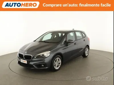 Usata BMW 218 Advantage 136 CV (100 kW) 2017 Grigio Monovolume