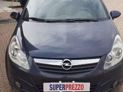Usata Opel Corsa Cosmo 80 CV (58 kW) 2009 Grigio Utilitaria