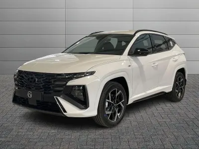 Nuova Hyundai Tucson N Line 239 CV (175 kW) 2026 Atlas white SUV