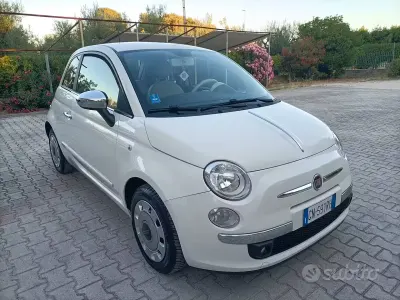Usata Fiat 500 69 CV (50 kW) 2014 Bianco Berlina
