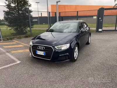 Usata Audi A3 Ambiente 116 CV (85 kW) 2018 Bluazzurro Berlina