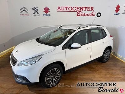 Usata Peugeot 2008 Active 100 CV (73 kW) 2015 Bianco SUV