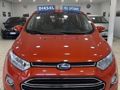 Usata Ford Ecosport Titanium 90 CV (66 kW) 2014 Arancione SUV
