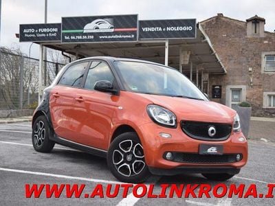 Usata Smart ForFour Prime 90 CV (66 kW) 2019 Orange / metallizzato Utilitaria