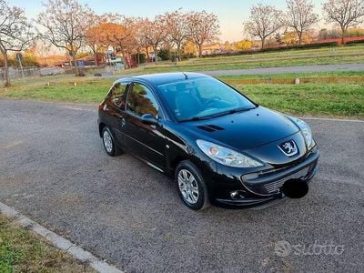 Usata Peugeot 206 60 CV (44 kW) 2012 Nero Berlina