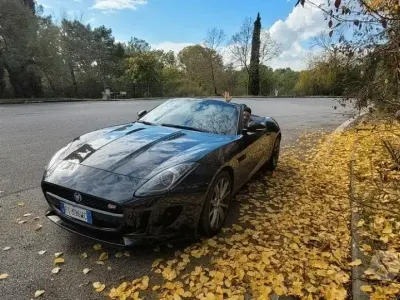 Usata Jaguar F-Type S 380 CV (279 kW) 2013 Nero Cabrio