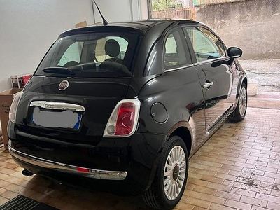 Usata Fiat 500 Lounge 69 CV (50 kW) 2012 Nero Utilitaria