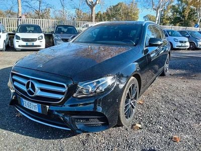 Usata Mercedes E220 Premium Plus 194 CV (142 kW) 2020 Nero Station wagon