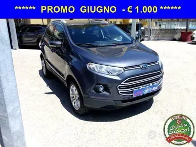 Usata Ford Ecosport Titanium 90 CV (66 kW) 2015 Grigio SUV