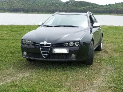 Brugt Alfa Romeo 159 Distinctive 150 HK (110 kW) 2007 Sort Stationcar