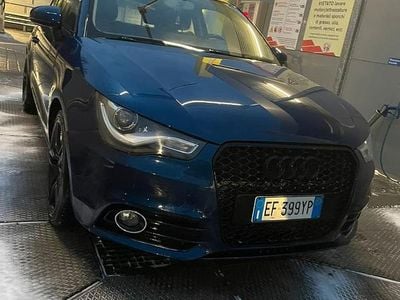 Usata Audi A1 Ambition 105 CV (77 kW) 2011 Blu Berlina