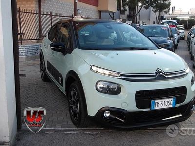 Usata Citroën C3 Shine 82 CV (60 kW) 2017 Verde Berlina