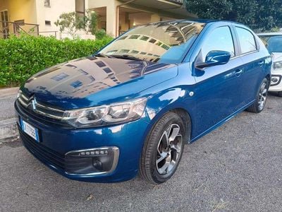 Usata Citroën C-Elysee I PureTech 82 CV (60 kW) 2019 Blu/azzurro Berlina