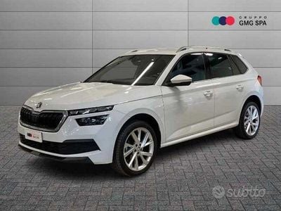 Usata Skoda Kamiq Style 110 CV (80 kW) 2022 Bianco SUV