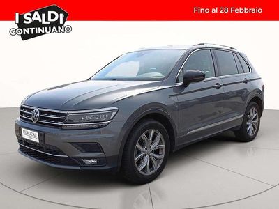 Usata VW Tiguan Advance 150 CV (110 kW) 2019 X3 indium grey metallizzato SUV