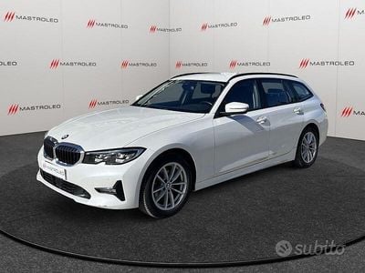 Usata BMW 320 Advantage 190 CV (139 kW) 2020 Bianco Station wagon