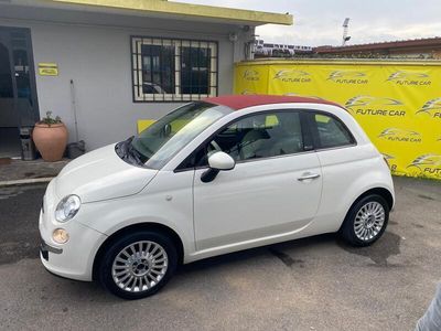 Usata Fiat 500C Lounge 69 CV (50 kW) 2012 Bianco Cabrio