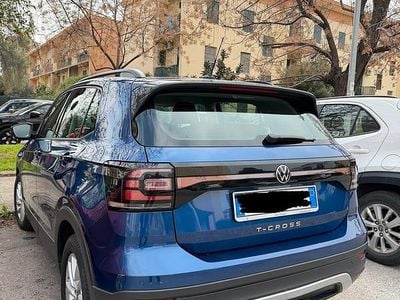 Usata VW T-Cross 110 CV (80 kW) 2020 Blu SUV