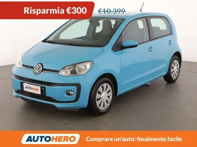 Usata VW up! 60 CV (44 kW) 2020 Blu/azzurro Utilitaria
