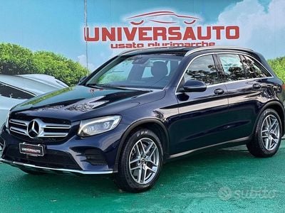 Usata Mercedes GLC250 Premium 204 CV (150 kW) 2018 Blu SUV