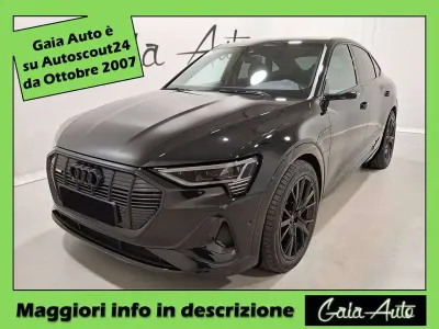 Usata Audi e-tron S-Line 300 kW (408 CV) 2023 Nero SUV